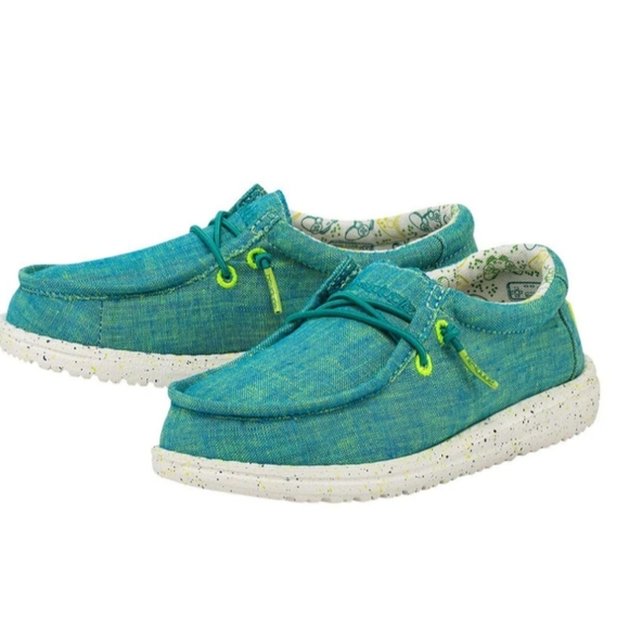 Hey Dude Shoes Hey Dude Boys Toddler Flats Loafer Shoes Sz K9